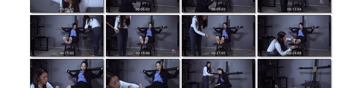 【樱束原创】《两个爱足女孩的变态惩罚三》